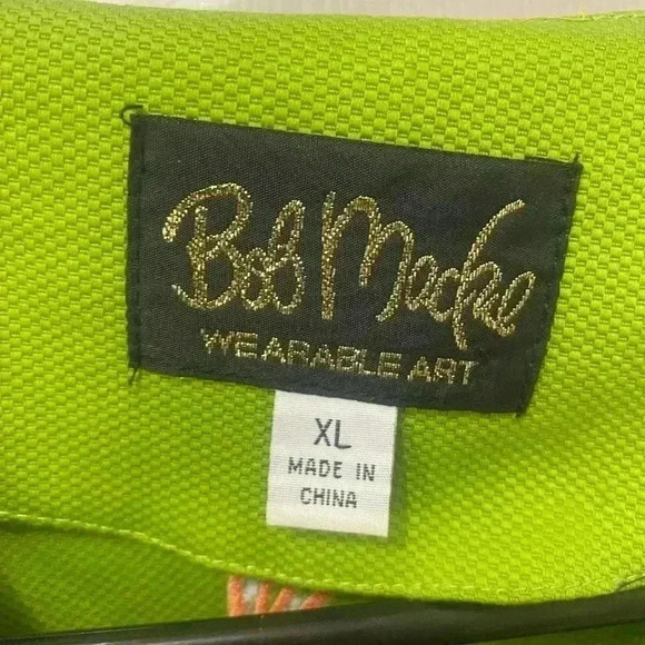 Bob Mackie Embroidered Elephant Swing Jacket Size XL - Picture 4 of 7